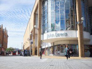 John Lewis department store exterior.